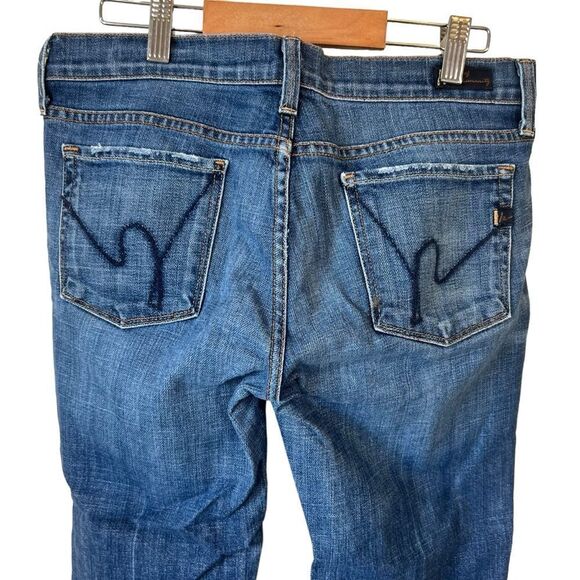 Citizens of Humanity Kelly Stretch Low Waist Cropped Jeans - Picture 11 of 13